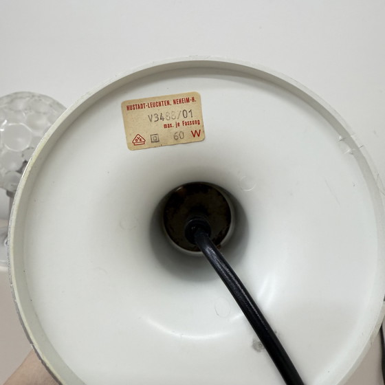 Image 1 of Hustadt leuchten glass table lamps , 1970s