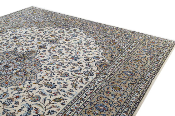 Image 1 of Tappeto persiano Kashan 4,04 x 3,08 Tappeto orientale pregiato n. 1167