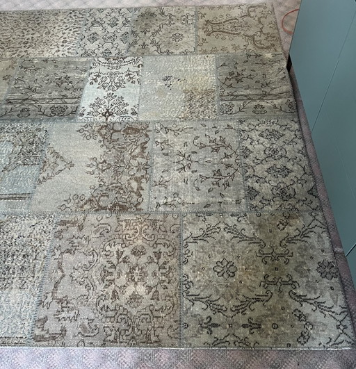 Stepevi Harvest Patchwork Rug sourced via Roche Bobois