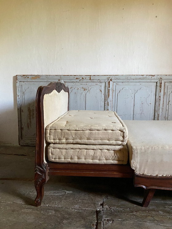 Uitschuifbaar Divan of Daybed – Textiel, Hout (photo 16 of 22)