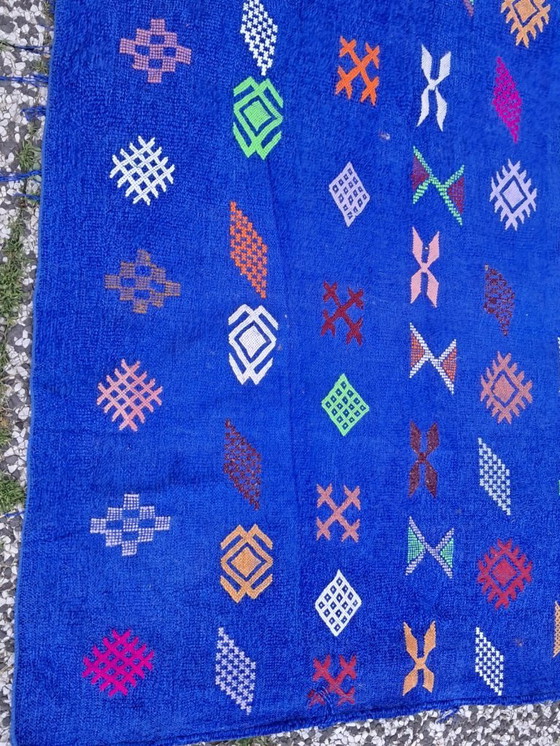 Image 1 of Handgeknoopt Berber kleed wol 243x140cm