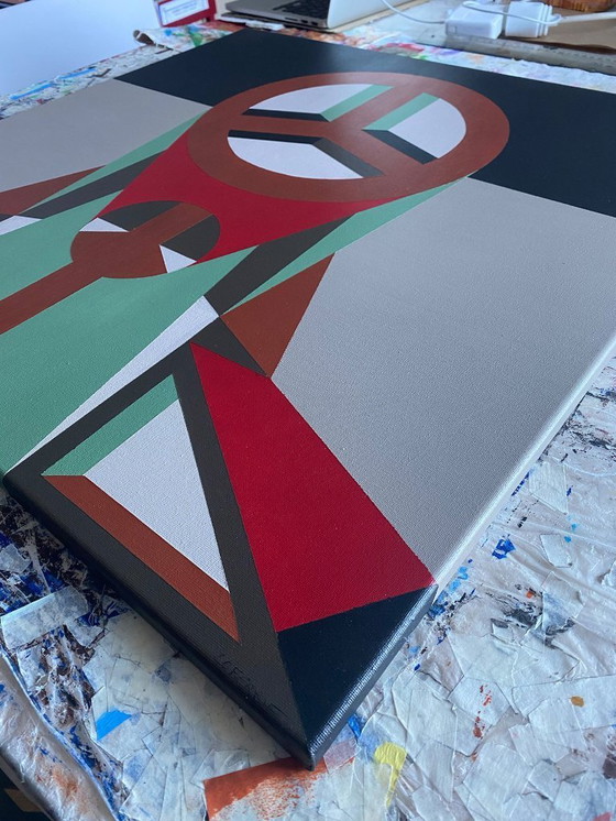 Image 1 of LOFERRIE - P_Warrior X9 - Tableau d'artiste