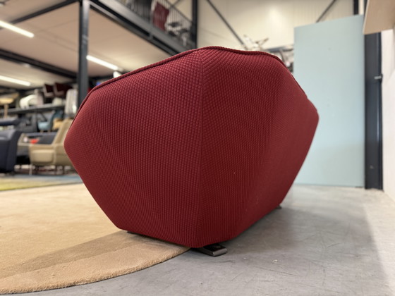 Image 1 of Pode Colla Sofa 2.5 Seater Kvadrat Mosaic fabric Dark Red 203