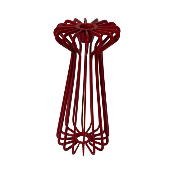 Image 1 of Ehlen Johansson para IKEA - Candelabro modelo 'Tradig' - Mediano - Rojo