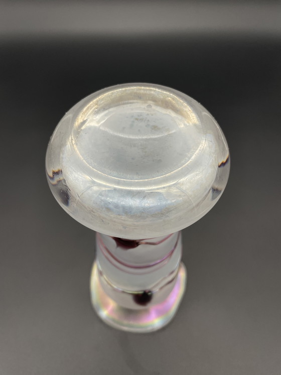 Freiherr von Poschinger Vase – Iridescent Glass, 1970s (photo 9 of 9)
