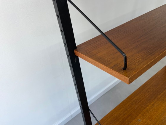 Vintage wandsysteem, Poul Cadovius, Royal System – Wandkast, Metal (photo 2 of 13)