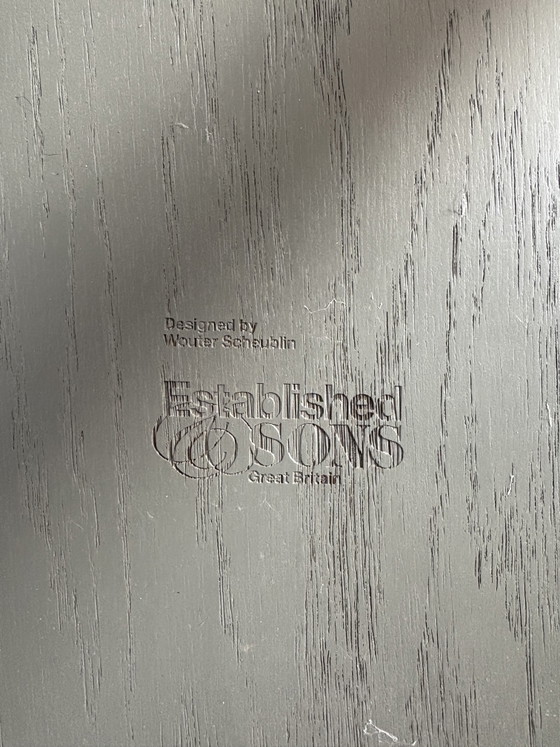 Image 1 of Chaise à cadre 2x Established & Sons - Wouter Scheublin