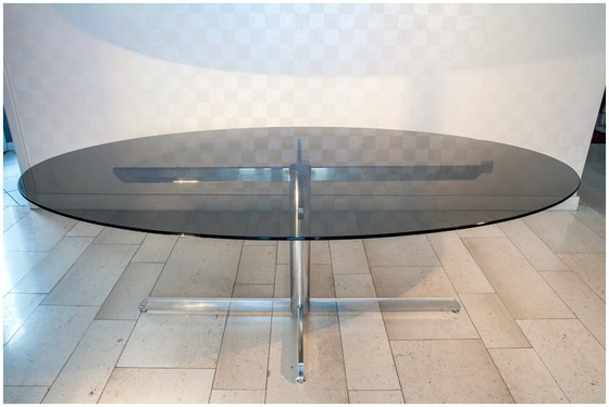 Image 1 of Table de Salle à Manger Roche Bobois, attribuée à Florence Knoll, 1970s