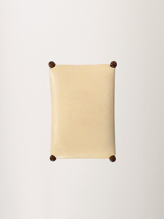 Image 1 of Taburete noruego de teca, años 50-60.