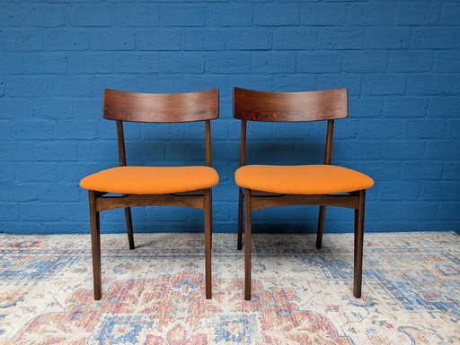 2x Vintage-Stühle dänisches Design, 1960er Jahre