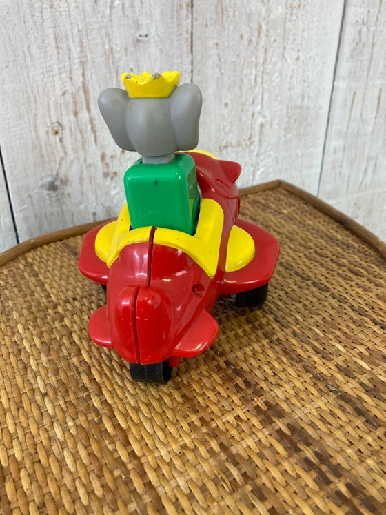Image 1 of Vintage Babar airplane toy