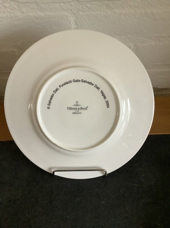 Image 1 of Drei Teller Villeroy&Boch Salvador Dalí.