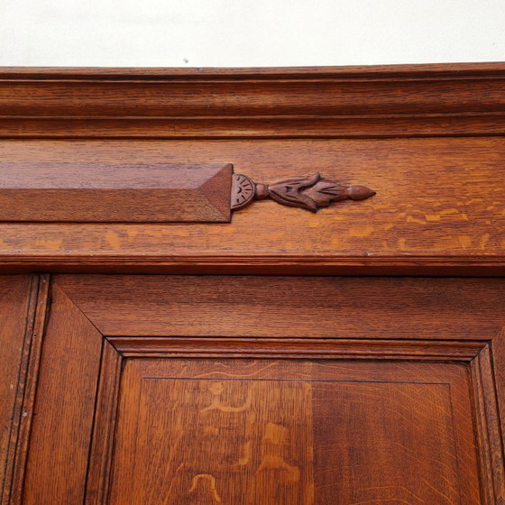 Image 1 of Antieke kledingkast garderobekast kleerkast demontabel