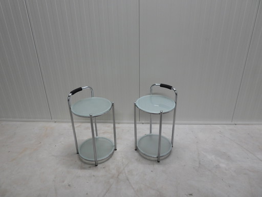 Set of Bauhaus side tables