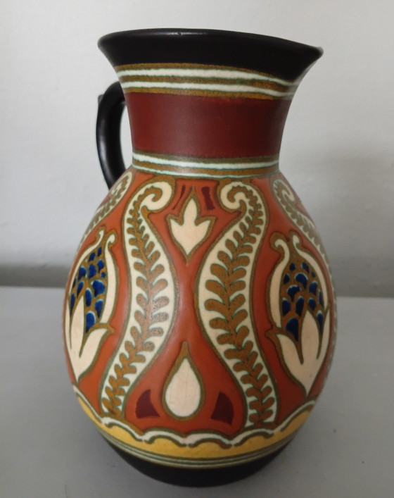 Image 1 of Gouda Pottery. 1920s Plato New Objectivity/Art Deco