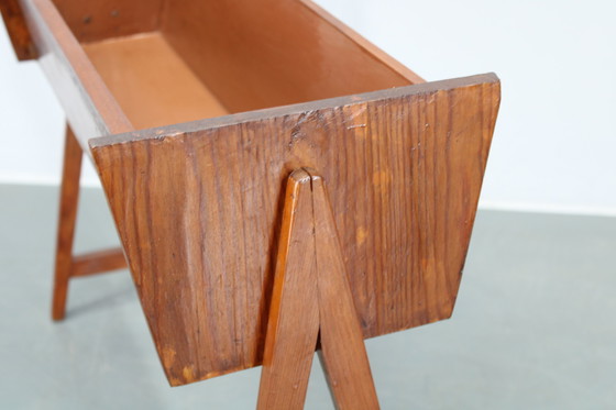 Image 1 of Soporte para jardinera de pino de la década de 1960, Dinamarca
