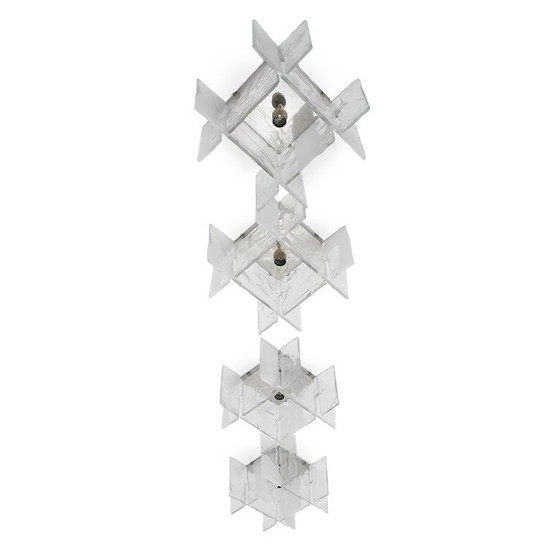 Image 1 of Deckenleuchte „LP269“ von Carlo Nason für AV Mazzega, 1970er Jahre