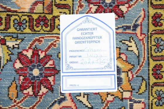 Image 1 of Ghom-Teppich mit Seide 202x135