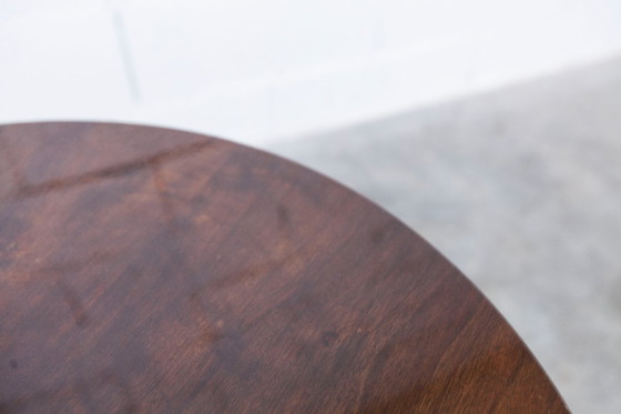 Image 1 of Tripod coffee table, 1960s, varnished mahogany