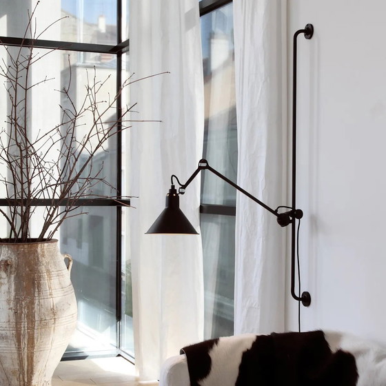 Image 1 of 2 pieces DCWéditions wall lamps black Lampe Gras Conic no. 214