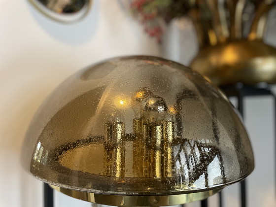 Image 1 of Schitterende Limburg grootste glazen plafondlamp type 2990