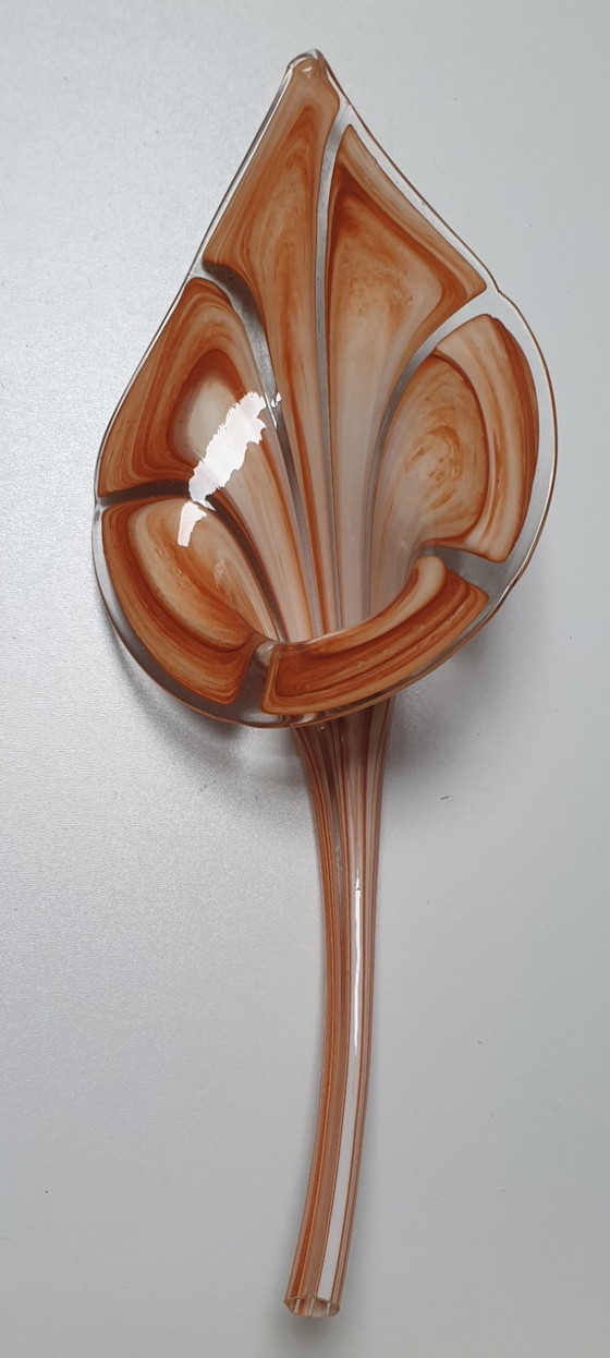 Image 1 of 2 gigli di aro soffiati a bocca in Murano