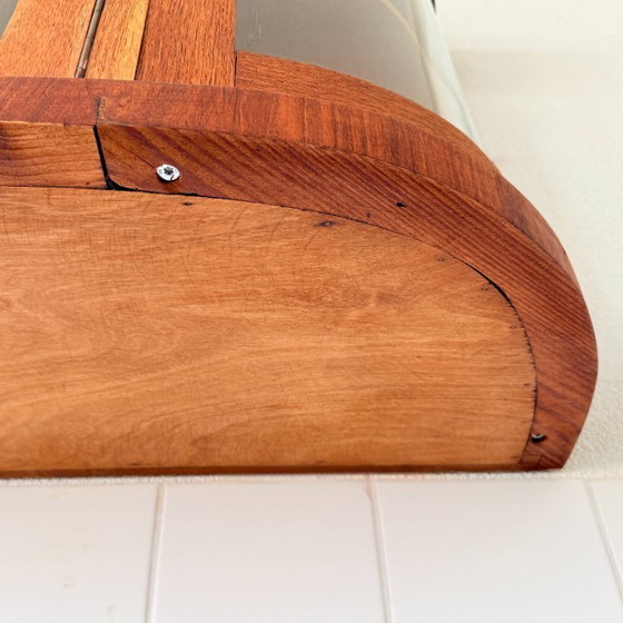 Image 1 of Elegant hanging display cabinet in Art Deco style