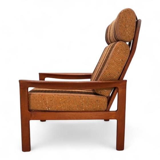 Fauteuil Lounge en Teck Arne Wahl Iversen pour Komfort, 1960 – Wood, Vintage (photo 4 of 16)