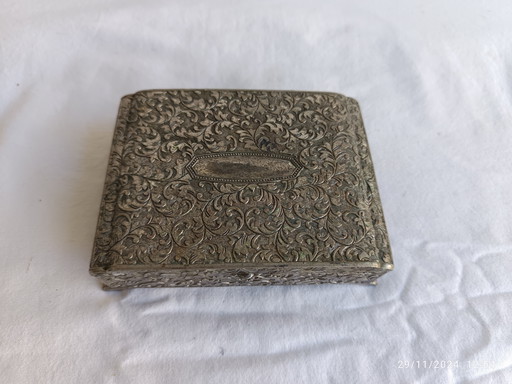 Jewelry Box - Plated Bronze France - Art Nouveau - 1920-1930