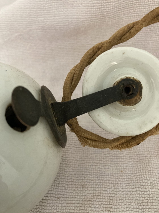 Image 1 of Ancien monte et baisse en porcelaine année 50’S