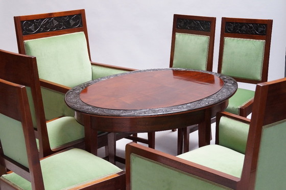 Image 1 of Jugendstil-Salonmöbel, ca. 1910-1920