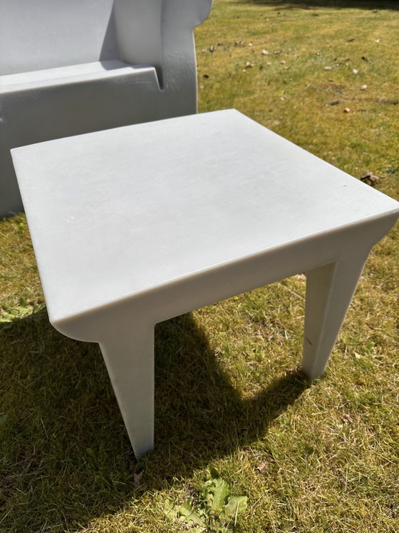 Image 1 of Kartell bublle lounge set grijs