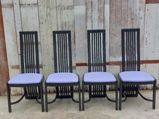 Sedie modello L4k 252 di Liberty, set di 4. Design