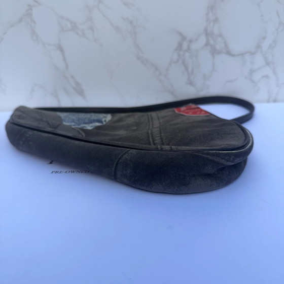 Christian Dior Saddle bag denim Speedway rare – Crossbody bags, Leather, Vintage (photo 11 of 15)