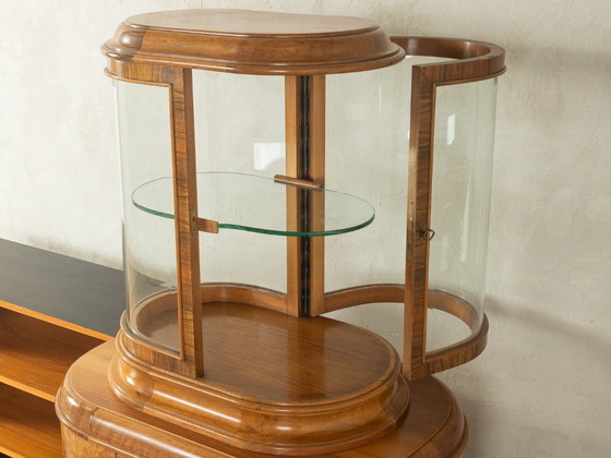 Image 1 of Vintage Art Deco vitrinekast uit de jaren 1930