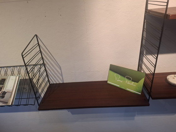 Image 1 of Vintage teak wall rack