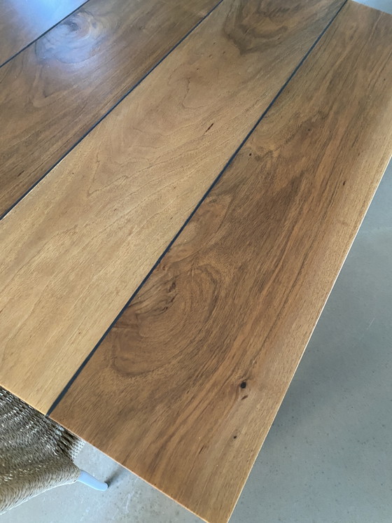 Image 1 of Tynke dining table by Pilat&Pilat root walnut.