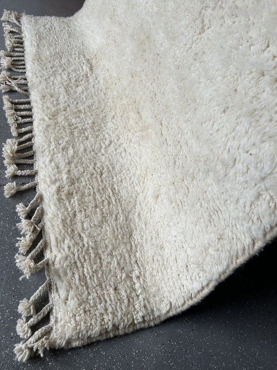 Image 1 of Beni Ouarain vloerkleed volledig effen – 310x202 cm