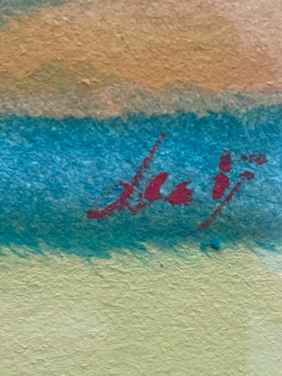 Image 1 of Schilderij ‘Horizon’ – Looij (1987)