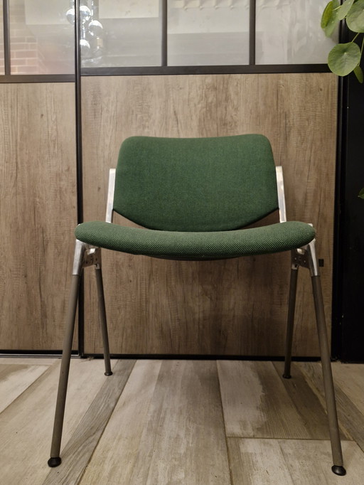 💚 Paire de Chaises DSC 106 Giancarlo Piretti / Anonima Castelli, 1965, 70 Estampillées