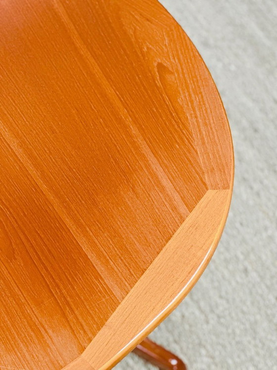 Image 1 of Table de salle à manger vintage ovale à rallonge en teck par G-Plan, 1960