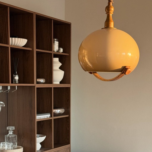 Vintage 70s design pendant lamp – Space Age