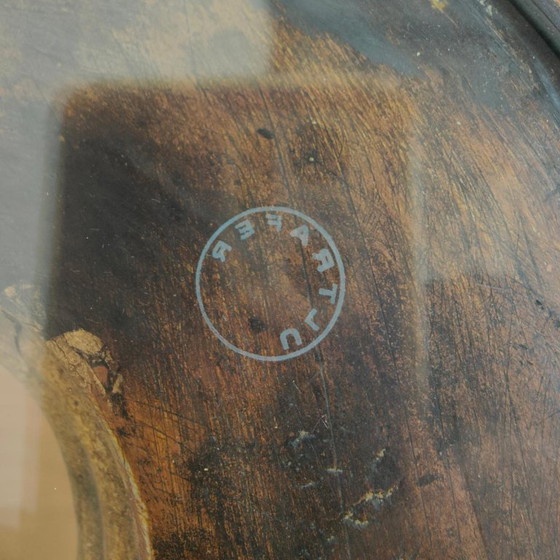 Tavolino da caffè Vintage Regency con piano in vetro. Legno – Tavolini da caffè, Glass, Wood (photo 12 of 12)