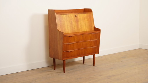 Vintage secretaire | Teak | 114 cm