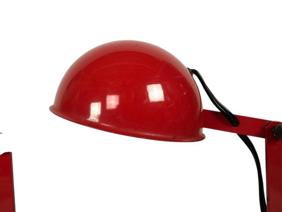 Image 1 of Lampes de bureau/de table style industriel milieu du siècle (2) - Italie - années 70