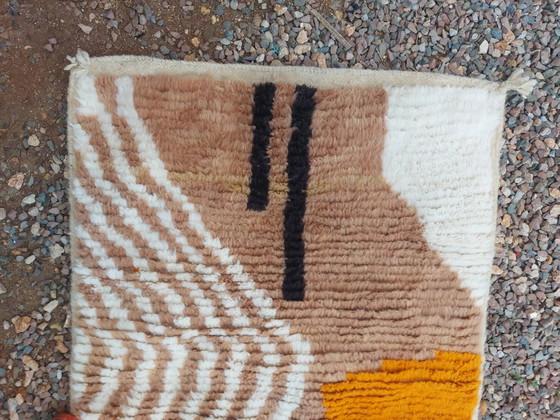 Einzigartiger marokkanischer Teppich aus Naturwolle 3x2 m – Teppiche & Läufer, Wool (photo 8 of 9)