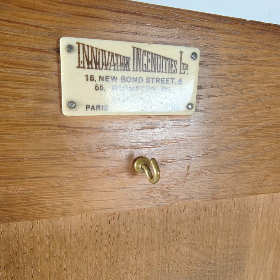 Image 1 of Art Deco style wardrobe from the early 20th century, manufactured by Innovation Ingenuities Ltd.