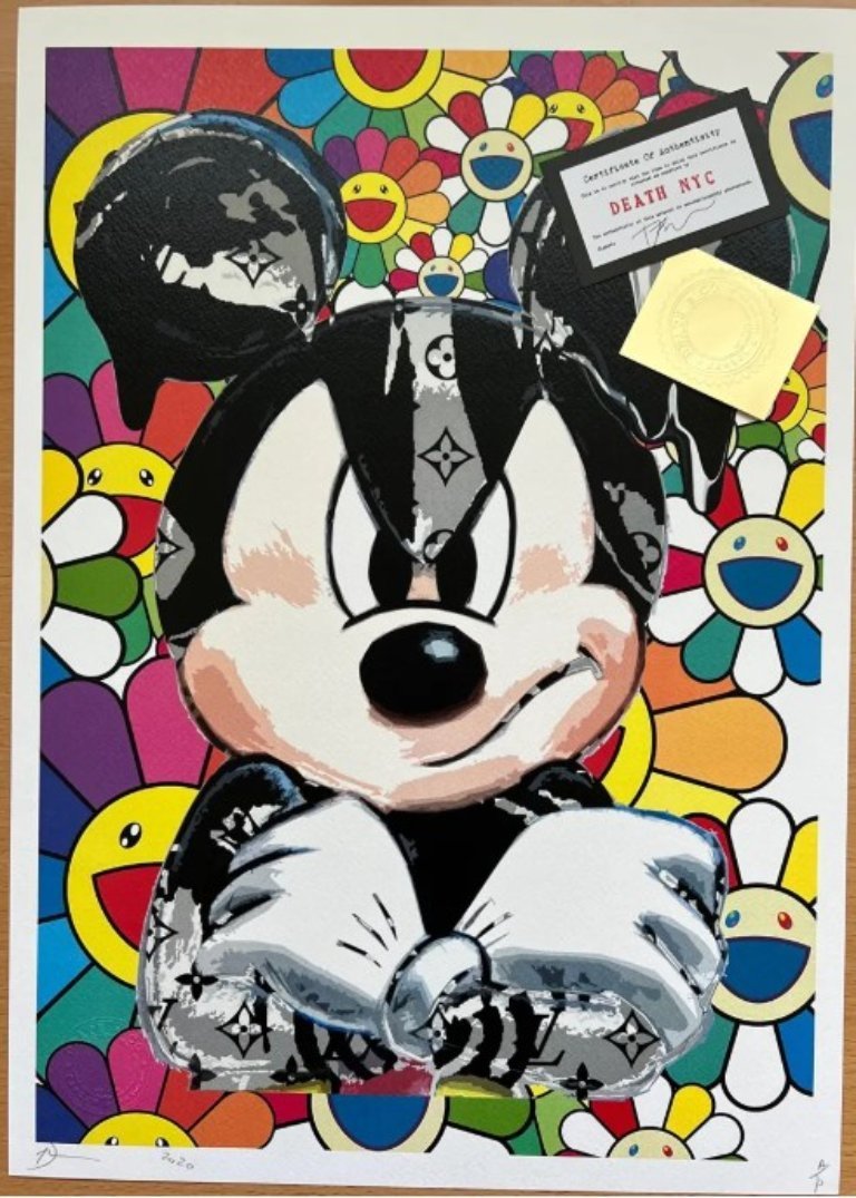 DEATH NYC アートポスター　Mickey VUITTON no.76 DEATH NYC アートポスター Mickey VUITTON no.76 DEATH NYC