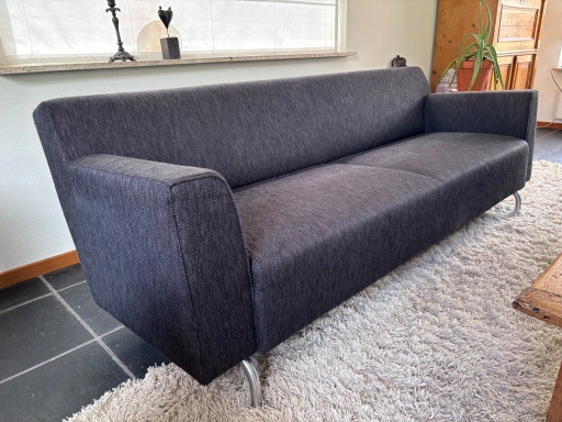 Système de canapé et 2 fauteuils Pode de Leolux – banken, Metal, Textile