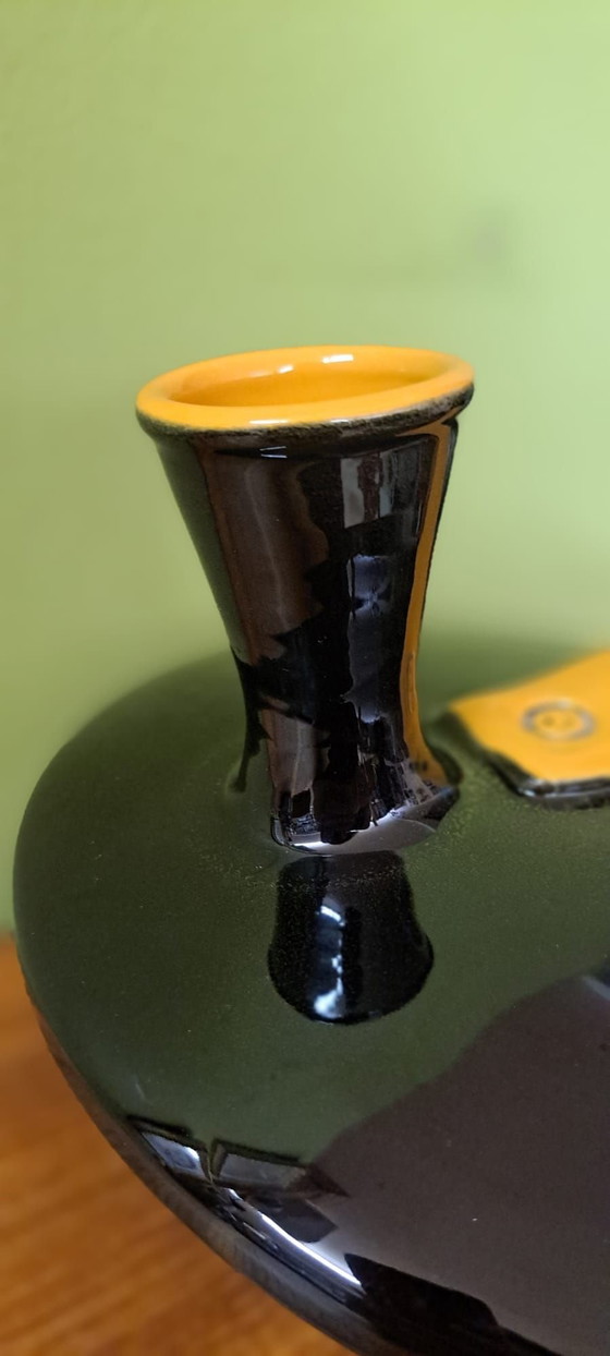 Cruche/Pichet vintage, Rometti Umbertide, Vases, Céramique, Noir (photo 6 sur 9)